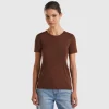 Long fiber cotton t-shirt