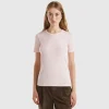 Long fiber cotton t-shirt