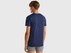 Long fiber cotton t-shirt