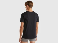 Long fiber cotton t-shirt