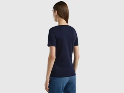 Long fiber cotton t-shirt