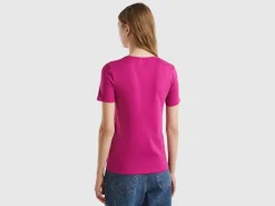 Long fiber cotton t-shirt