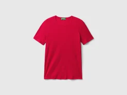 Long fiber cotton t-shirt