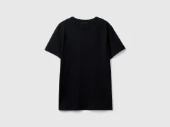 Long fiber cotton t-shirt