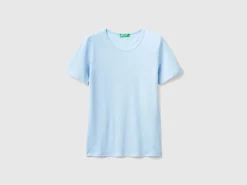 Long fiber cotton t-shirt