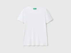 Long fiber cotton t-shirt