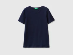 Long fiber cotton t-shirt