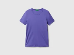 Long fiber cotton t-shirt