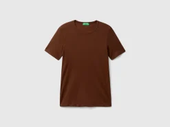 Long fiber cotton t-shirt