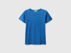 Long fiber cotton t-shirt