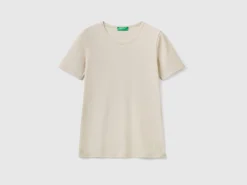 Long fiber cotton t-shirt