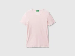 Long fiber cotton t-shirt