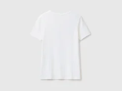 Long fiber cotton t-shirt
