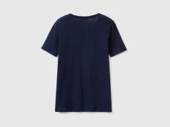 Long fiber cotton t-shirt