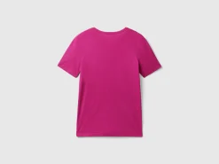 Long fiber cotton t-shirt
