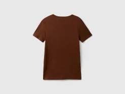 Long fiber cotton t-shirt