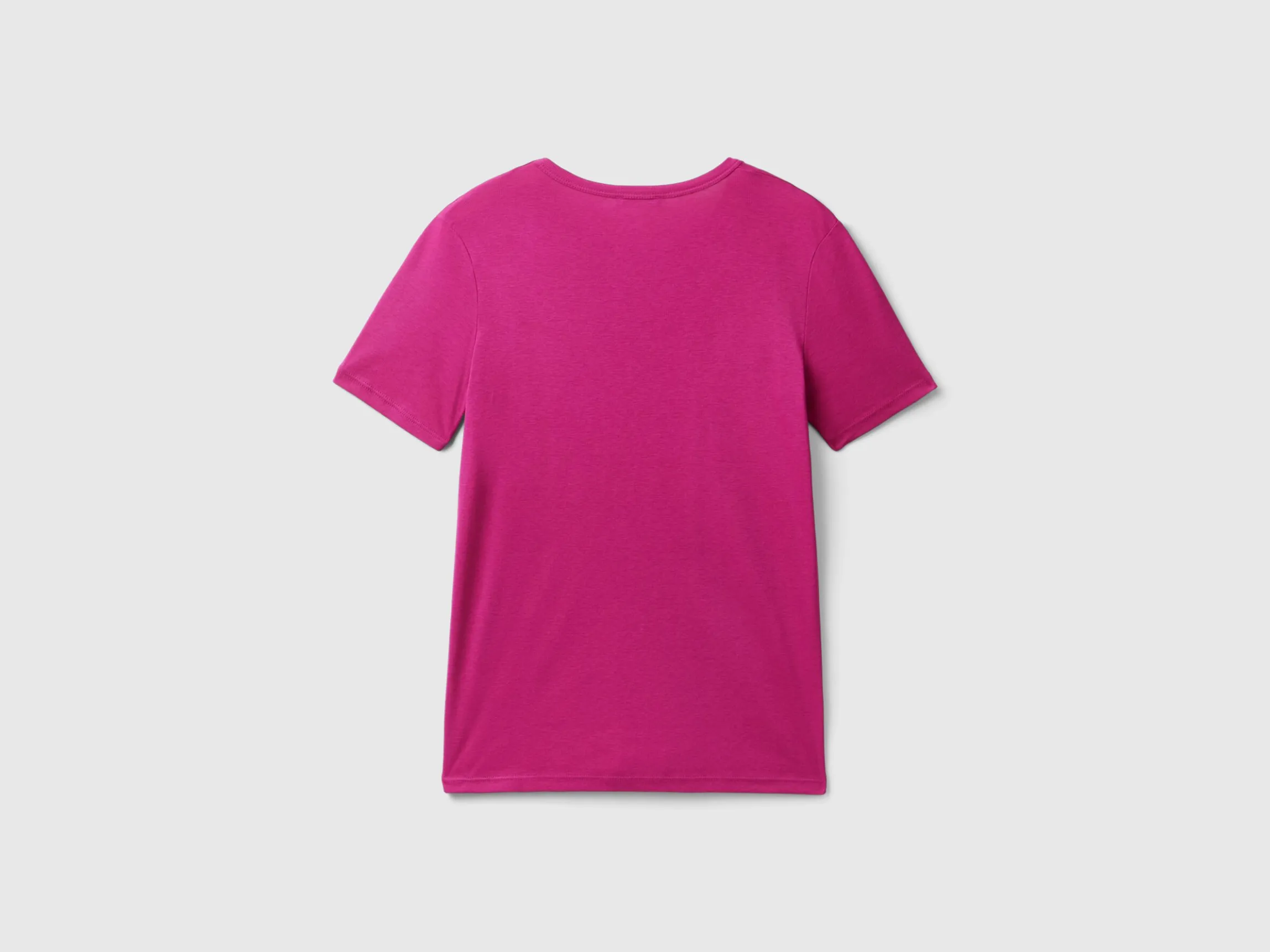 Long fiber cotton t-shirt