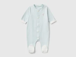 Long onesie in warm stretch cotton
