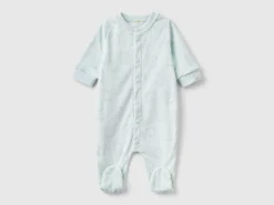 Long onesie with bunny print