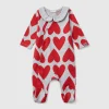 Long onesie with logo print
