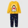 Long pyjamas in warm cotton