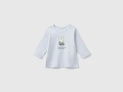 Long sleeve 100% organic cotton t-shirt