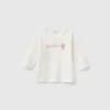 Long sleeve 100% organic cotton t-shirt