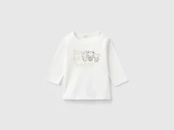 Long sleeve 100% organic cotton t-shirt