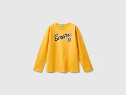 Long sleeve 100% organic cotton t-shirt