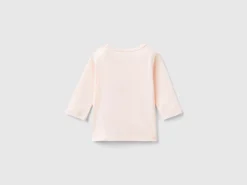 Long sleeve 100% organic cotton t-shirt