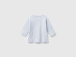 Long sleeve 100% organic cotton t-shirt