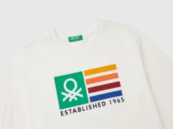 Long sleeve 100% organic cotton t-shirt