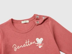 Long sleeve 100% organic cotton t-shirt