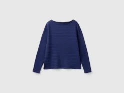 Long sleeve jacquard t-shirt