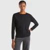 Long sleeve light cotton t-shirt