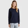 Long sleeve light cotton t-shirt