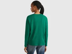 Long sleeve light cotton t-shirt