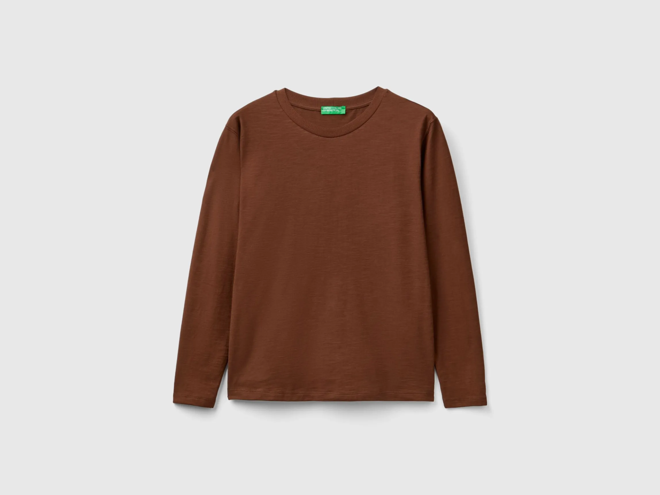 Long sleeve light cotton t-shirt