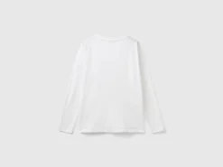 Long sleeve light cotton t-shirt