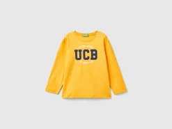 Long sleeve organic cotton t-shirt