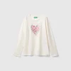 Long sleeve organic cotton t-shirt