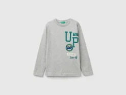 Long sleeve organic cotton t-shirt