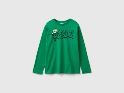 Long sleeve organic cotton t-shirt