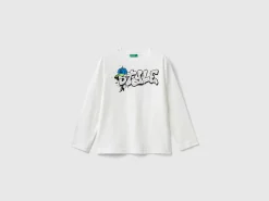 Long sleeve organic cotton t-shirt