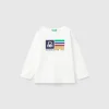 Long sleeve organic cotton t-shirt