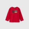 Long sleeve organic cotton t-shirt