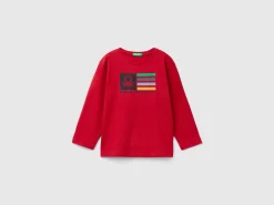 Long sleeve organic cotton t-shirt