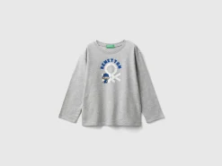 Long sleeve organic cotton t-shirt