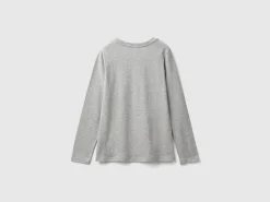 Long sleeve organic cotton t-shirt