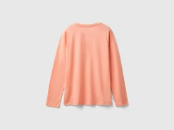 Long sleeve organic cotton t-shirt